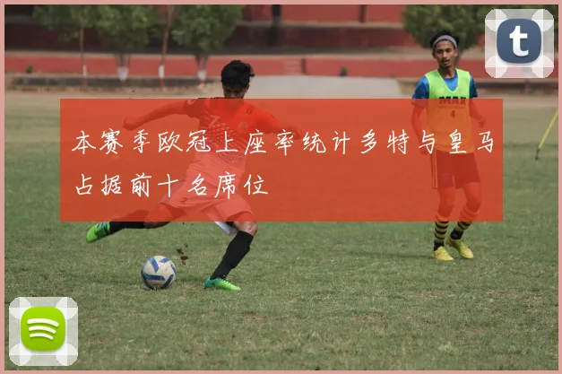 本赛季欧冠上座率统计多特与皇马占据前十名席位